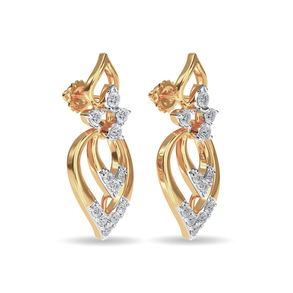 Timeless Elegance – Collar con Dije de Diamantes | Oro 22 KT