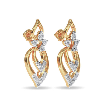 Timeless Elegance – Collar con Dije de Diamantes | Oro 22 KT
