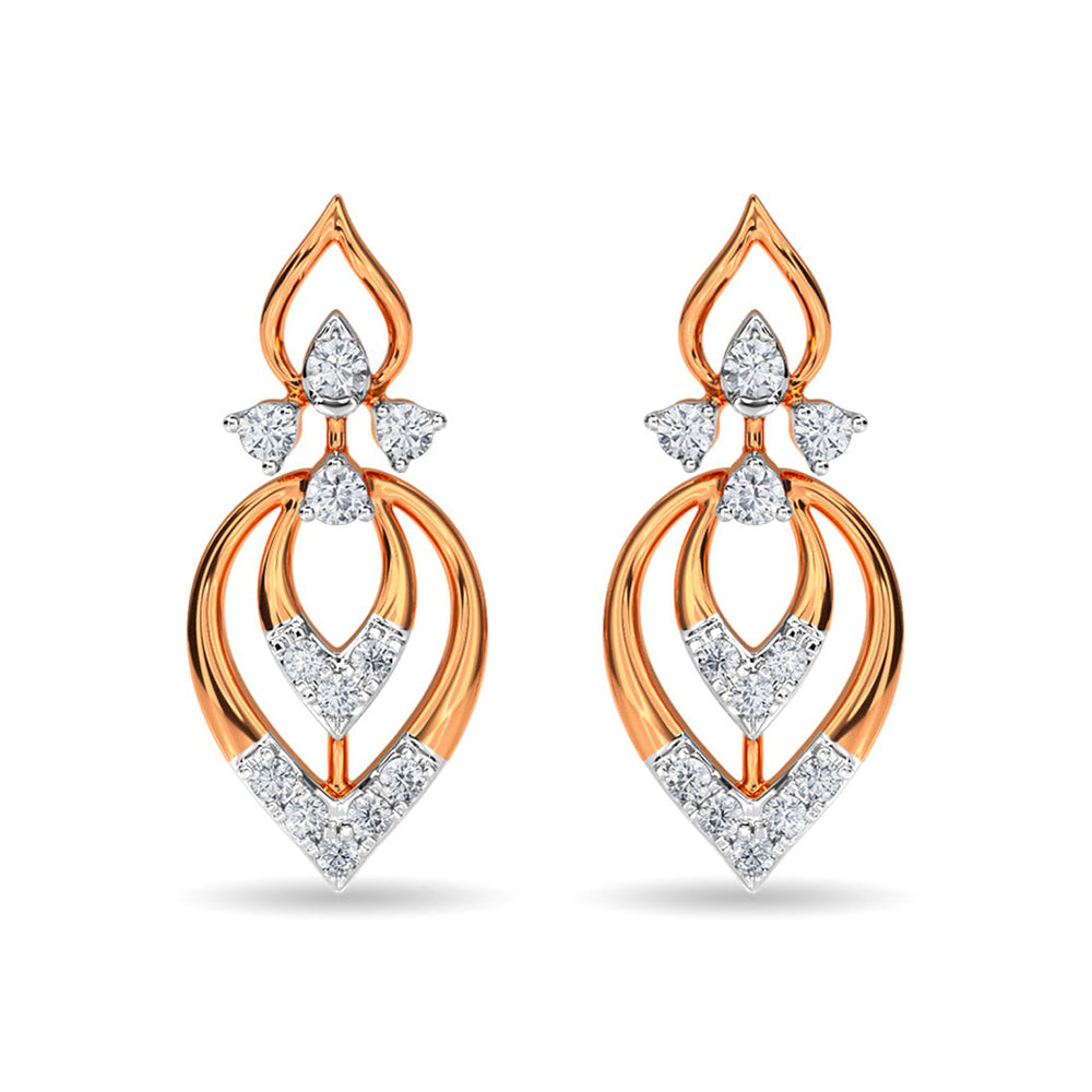 Timeless Elegance – Collar con Dije de Diamantes | Oro 22 KT