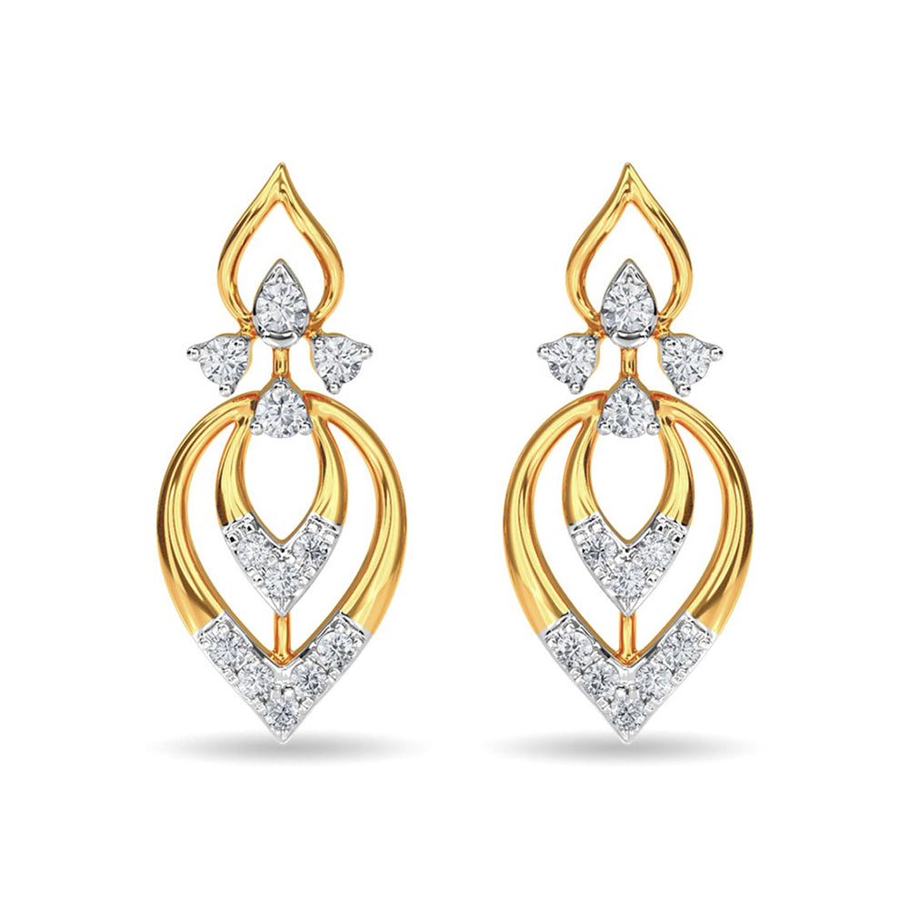 Timeless Elegance – Collar con Dije de Diamantes | Oro 22 KT