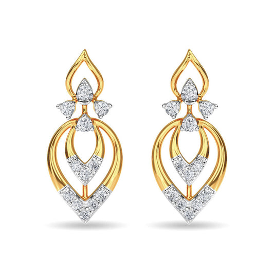 Timeless Elegance – Collar con Dije de Diamantes | Oro 22 KT
