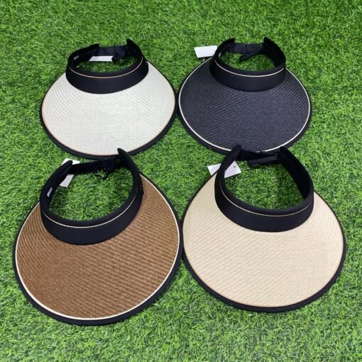 Dark Olive Green Sombrero de verano ajustable para mujer – Cómodo, ligero y en colores variados