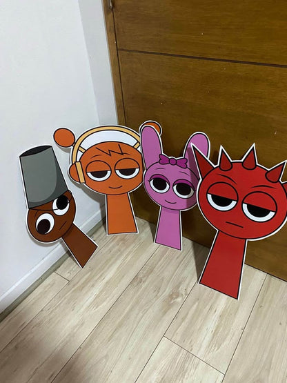 Gray Figuras decorativas en FoamBoard para eventos y cumpleaños | Mundo Ofertas CR
