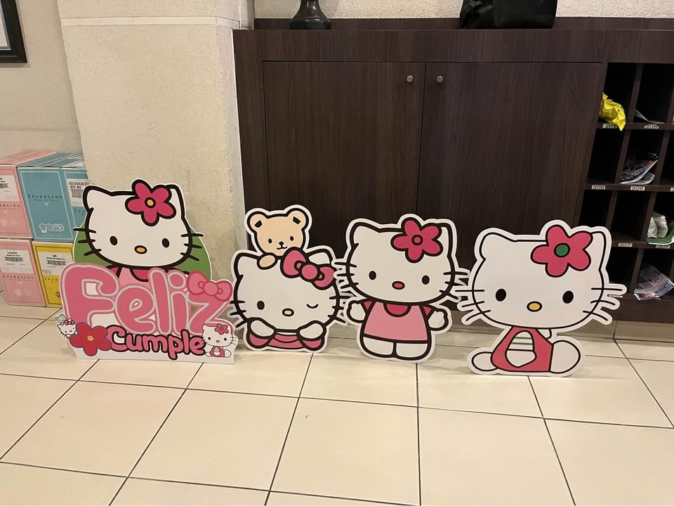 Black Figuras decorativas en FoamBoard para eventos y cumpleaños | Mundo Ofertas CR