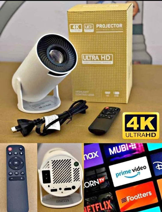 Proyector Android 11 – Con Bluetooth, HDMI, Netflix y YouTube | Mundo Ofertas CR
