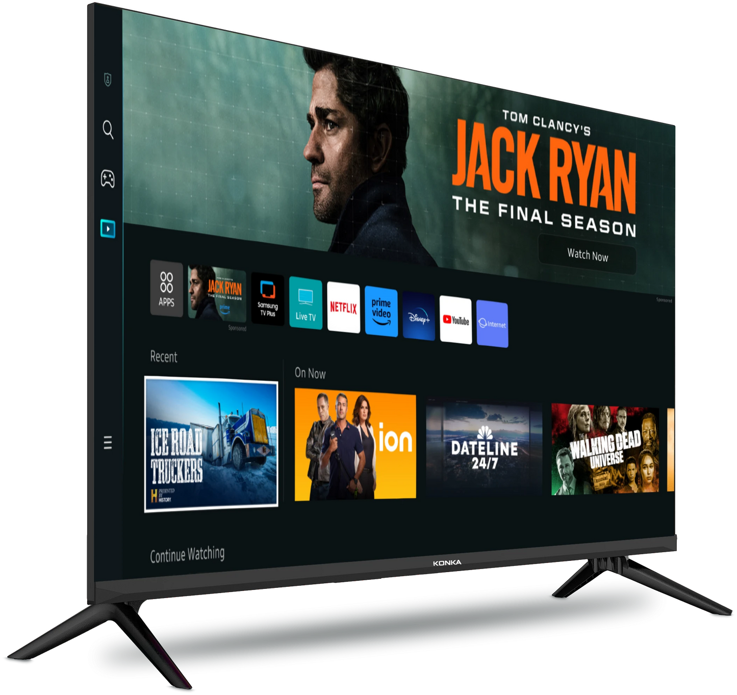 Pantalla KONKA 43″ LED FHD Smart – Tizen OS | Mundo Ofertas CR