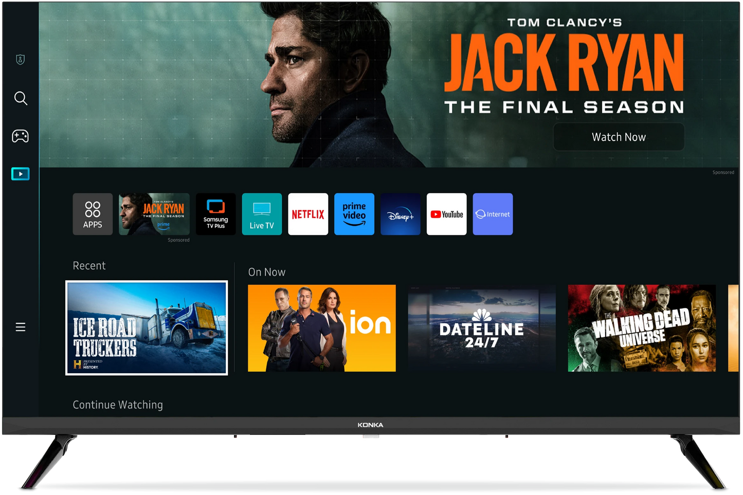 Pantalla KONKA 43″ LED FHD Smart – Tizen OS | Mundo Ofertas CR