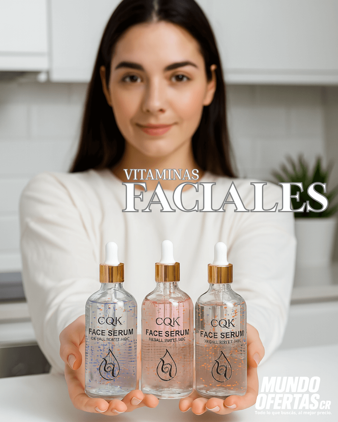 Serum Vitaminas Faciales 100ml | Cuidado Facial | Mundo Ofertas CR