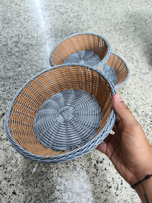 Canastas de Mimbre Circular | Organización y Decoración | Mundo Ofertas CR (Copia)