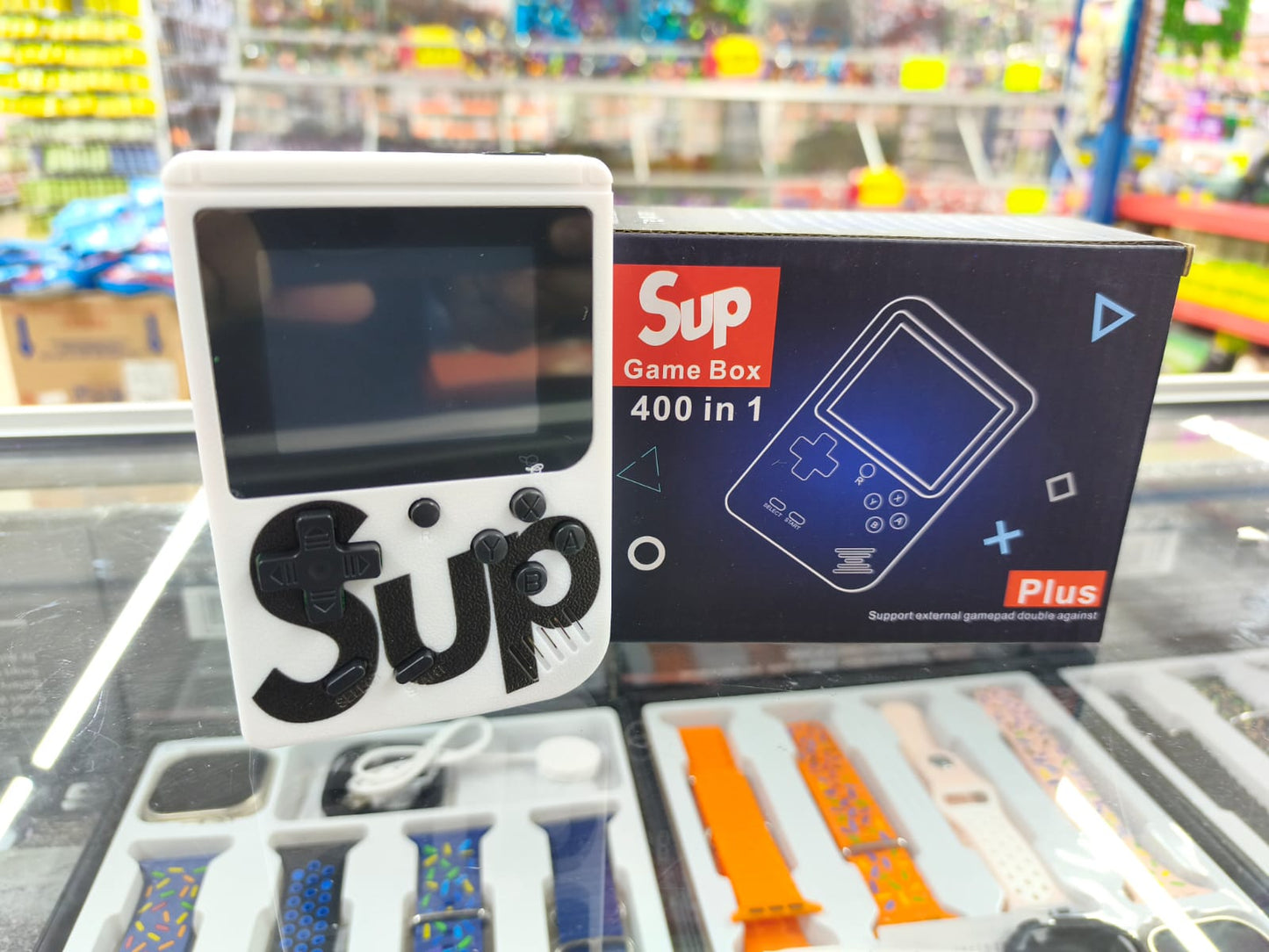 Consola video juegos SUP Game Box 400 en 1 | Consola Retro Portátil | Mundo Ofertas CR