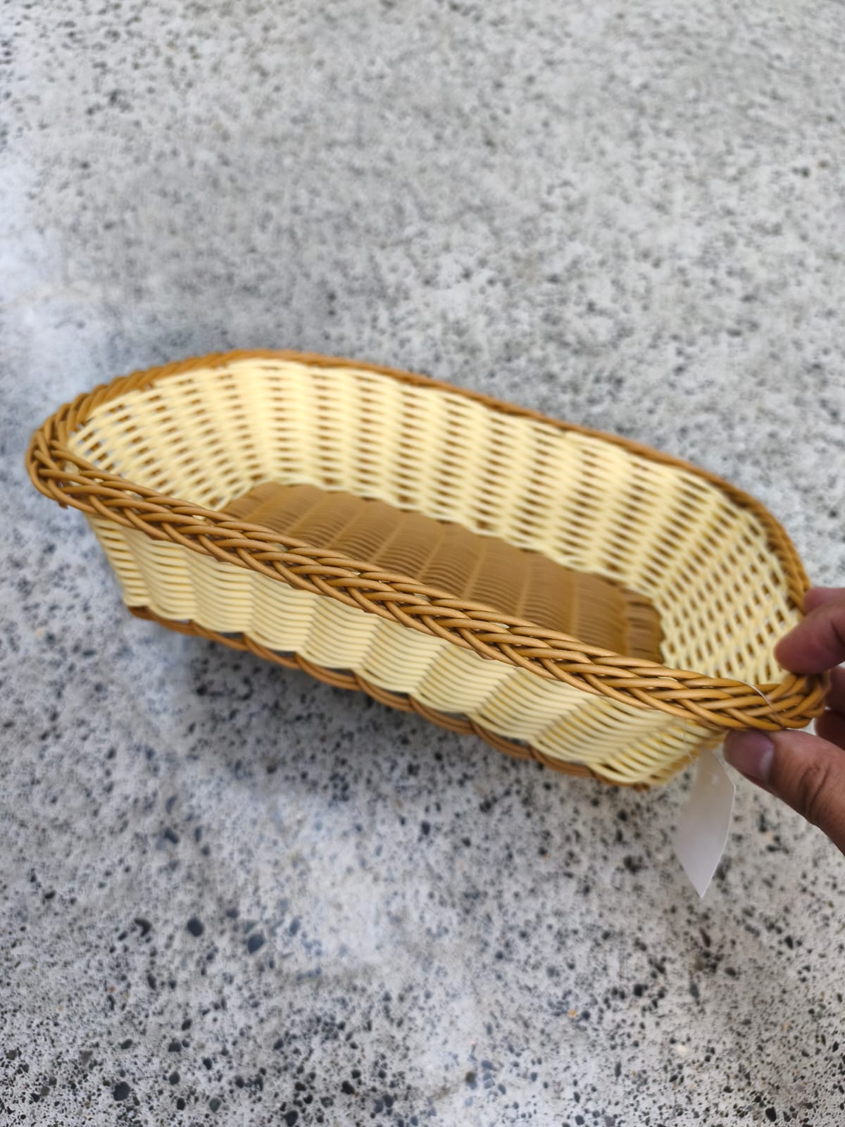 Canasta de Mimbre Rectangular | Organización y Decoración | Mundo Ofertas CR